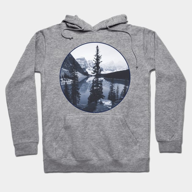 Canada, Moraine Lake, Banff National Park, Alberta Hoodie by LaMonitaStudio